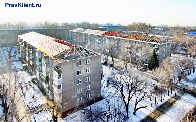 Ремонт кровли домов